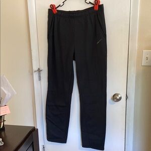 Nike Black Sweatpants with Elastic Waistband